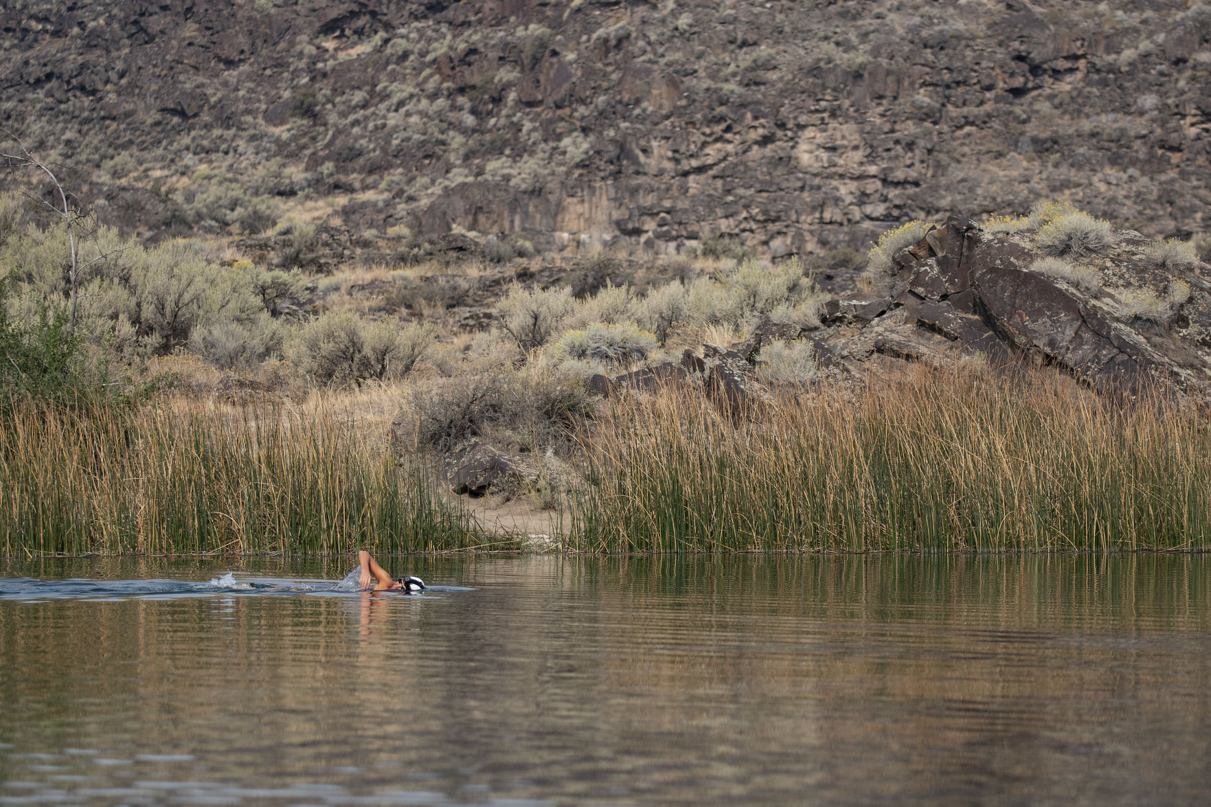 Swimming at Dierkes Lake